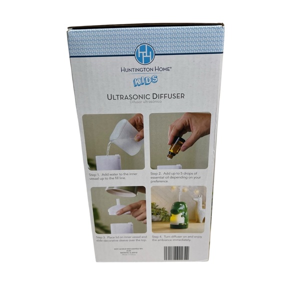 Ultrasonic Diffuser Dinosaur Huntington Home Kids 100ml NIB - Picture 4 of 8